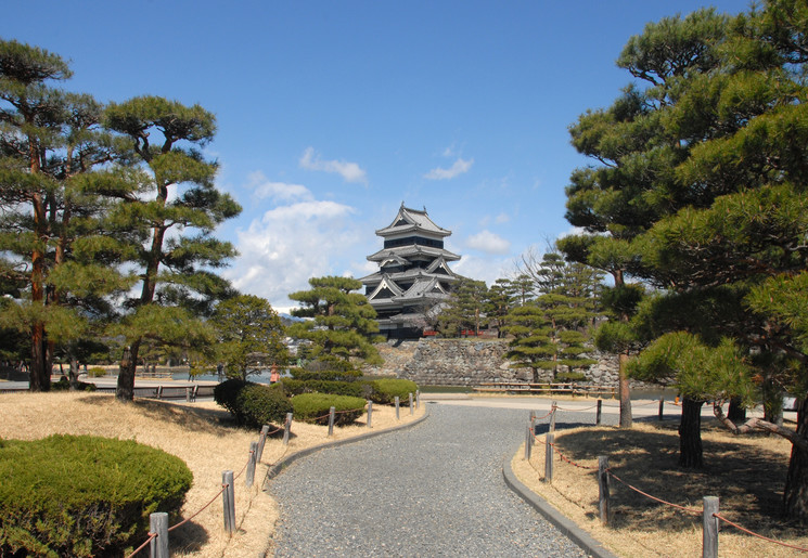 Het kraaienkasteel in Matsumoto